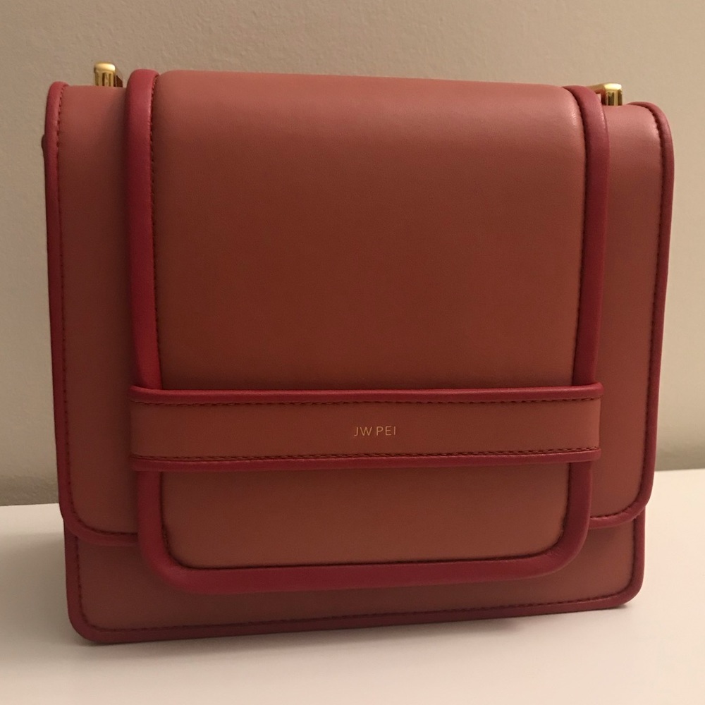 JW PEI Red Crossbody Bag